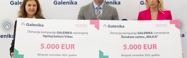 Galenika donirala sredstva opštoj bolnici u Vrbasu i ženskom centru „Milica“