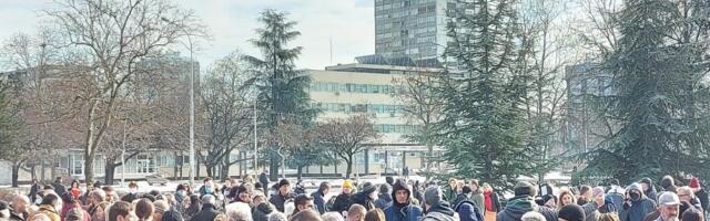 Protest u Bloku 8 zbog gradnje, poručuju – Vesiću ne verujemo ni kako se zove