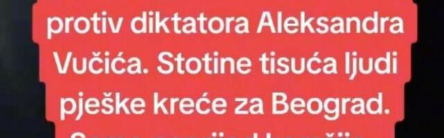 HRVATSKI DOMOBRANI PODRŽALI BLOKADERE U SRBIJI: Srpskim dušmanima jedan cilj- uništenje Srbije