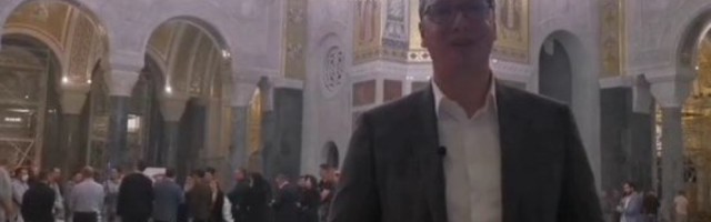 OVO ĆE BITI AJA SOFIJA! Predsednik se obratio građanima iz Hrama Svetog Save: Za ovo ne postoje reči! (FOTO/VIDEO)