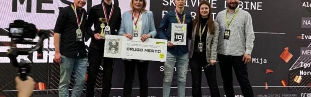 Učenici ETŠ „Mija Stanimirović“ osvojili drugo mesto na „Galaksija kupu“ sa podvodnim dronom