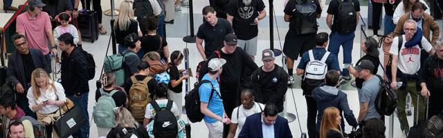 Ljudi padaju kao domine, u redovima se čeka SATIMA, avioni poleću BEZ PUTNIKA: Pakao zbog EES sistema, Beograđanka se srušila na aerodromu u Rimu