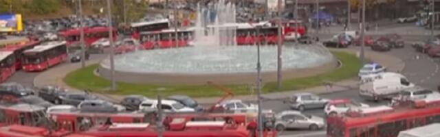 KOLAPS Na Slaviji igla nema gde da padne (VIDEO)