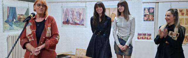 Izložba dva bisera Likovne radionice: Sarina i Anastasijina filmska priča FOTO/VIDEO