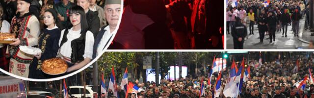 VELIČANSTVEN SKUP ISPRED SKUPŠTINE! Oko 47.500 ljudi dočekalo Srbe s Kosmeta, Vučević poručio: "ONI ČUVAJU 26 GODINA SRPSKO IME I PREZIME NA OKUPIRANOJ TERITORIJI" (FOTO, VIDEO)