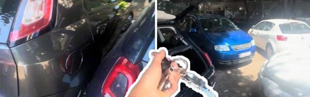 Objasnite mi Beograđani... kako uspeš ovako da se parkiraš? Devojka očajna zbog bahatih vozača!