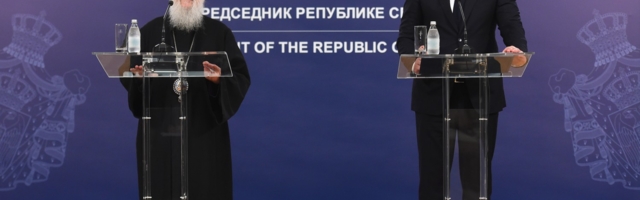 Вучић и патријарх Иринеј о дешавањима у Црној Гори: Циљ је да нема српског народа