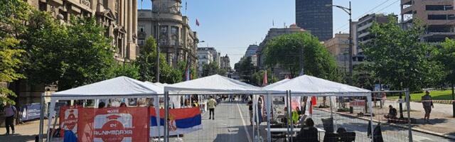 Protest ispred Vlade do DALJNJEG: Danas konferencija o daljim koracima borbe