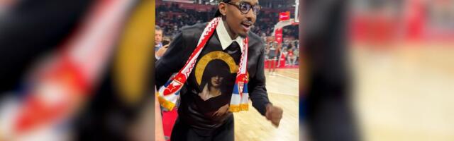 Kvinsi Miler bodri Crvenu zvezdu: Apaluzi i ovacije za američkog košarkaša