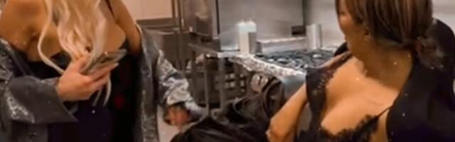 Ana Nikolić upala u kuhinju lokala i pokazala grudi: Evo kako su zaposleni reagovali (VIDEO)