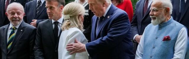 ŠTA TO RADE MAKRONOVA SUPRUGA I DONALD TRAMP?! Brižit i američki predsednik OPET privukli svu PAŽNJU na samitu G7, otkriveno šta se DOGODILO (FOTO, VIDEO)