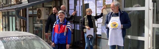 Zbog ćutanja o protestima građani blokirali lokalnu televiziju i dopisništvo RTS u Prokuplju