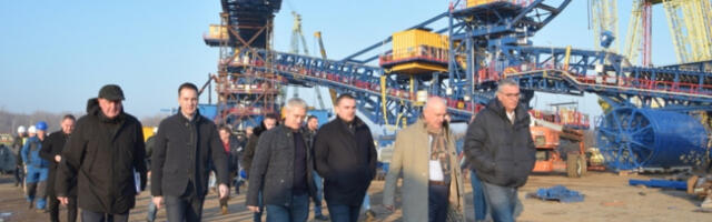 Јанковић: Испуњен план монтаже рударске опреме