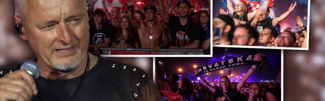 POČEO USTAŠKI PIR U ZAGREBU: Hiljade ljudi dočekalo rukometaše, čeka se nastup Marka Perkovića Tompsona