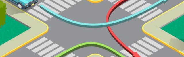 Ko ima prednost na ovoj raskrsnici: plavi, crveni ili zeleni auto- mnogi ne znaju tačan odgovor, a voze po Beogradu