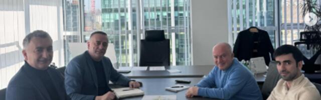 VAŽNI SASTANCI SA PRIJATELJIMA IZ AZERBEJDŽANA! Antić se susreo sa predsednikom kompanije Azvirt! (FOTO)