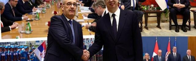 NAKON SVEČANOG DOČEKA POTPISAN UGOVOR! Vučić: Veoma sam srećan što mogu da ugostim švajcarskog predsednika posle 18 godina!
