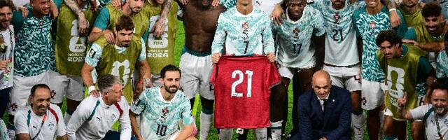 Emotivne scene u Torontu: Portugal slavio, pa pobedu posvetio Diogu Žoti
