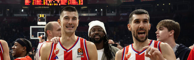 CRVENA ZVEZDA SLAVLJENIČKI RASPOLOŽENA PRED DERBI: Crveno-beli obeležili Vaskrs! (VIDEO)