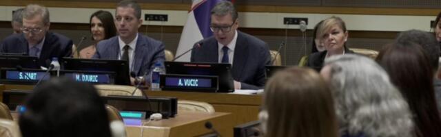&quot;SVIMA NAM JE POTREBAN KONSTRUKTIVAN DIJALOG&quot;  Vučić: Informisao sam predstavnike Latino-američke i karipske grupe u UN o svim činjenicama (FOTO)