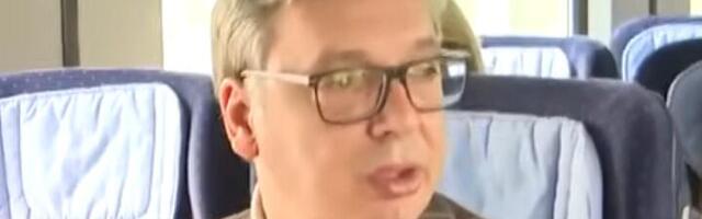 Vučić putuje vozom na skup u Sremsku Mitrovicu