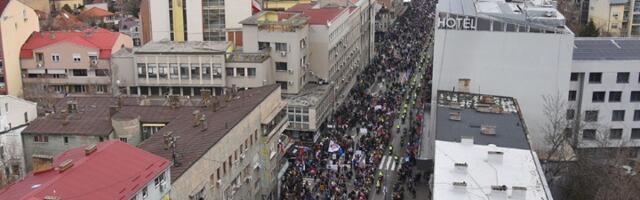 Sutra blokada 5 mostova u Nišu na 5 sati