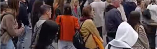 Incident kod Pravnog fakulteta: Crni džip pokušao da probije blokadu tokom 16 minuta tišine