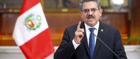 Privremeni predsjednik Perua podnio ostavku