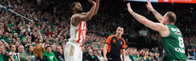 Crvena zvezda juri u Kaunasu veliku pobedu protiv Žalgirisa /GALERIJA/