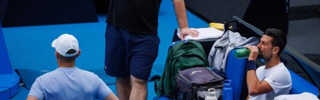 Đoković bio na Rod Lejver areni, ali nije trenirao