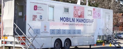 U ORGANIZACIJI FK CRVENA ZVEZDA: Mobilni mamograf od danas do ponedeljka ispred stadiona "Rajko Mitić"