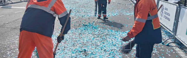 Радници „Градске чистоћеˮ очистили београдске улице након маратона