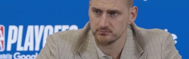 "PONAVLJAM TO STALNO..." Nikola Jokić stao pred novinare, pa govorio o Rudiju Goberu! Srbin imao šta da kaže o velikom rivalu!