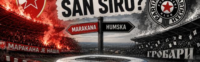 „Srpski San Siro“ zvuči dobro… dok ne dirneš Marakanu i Humsku