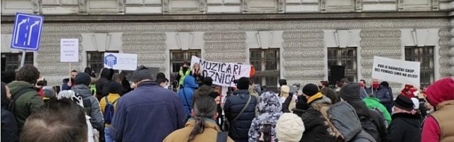 Mali privrednici i frilenseri protestovali, na tri sata blokirali centar Beograda