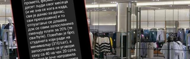 DELE OTKAZE I SMANJUJU PLATE! Kompanija Zara urniše zaposlene, a svakodnevno zarađuje na MILIONE DNEVNO!