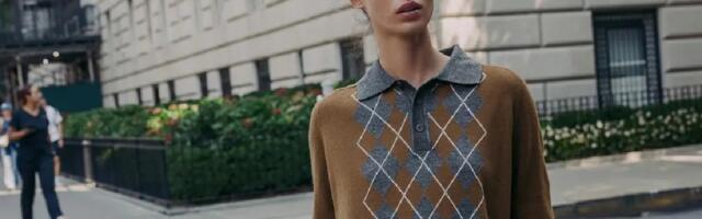 Džemperi sa rombovima: retro dijamanti koji osvajaju zimu