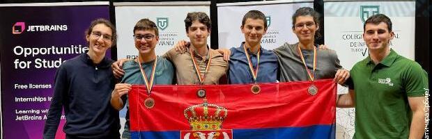 Nišlija Dimitrije Atanasković deo četvorke koja je osvojila medalje na informatičkoj olimpijadi u Bukureštu