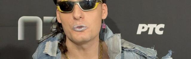 NAŠMINKAN MUŠKARAC SA KOSTURSKOM GLAVOM: On je kriv što se saznalo za pad krana na RTS, sve otkrio!