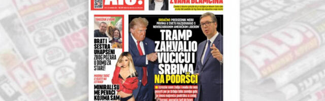 TRAMP ZAHVALIO VUČIĆU I SRBIMA NA PODRŠCI: Predsednik među prvima u svetu razgovarao s novoizabranim američkim liderom