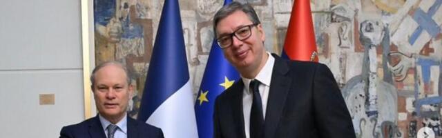 Vučić sa Trokazom: Zahvalnost Francuskoj na podršci u dijalogu sa Prištinom