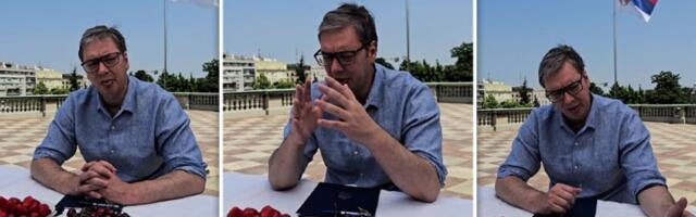 HIT objašnjenje - zašto se Vučić stalno slika sa hranom (FOTO/VIDEO)