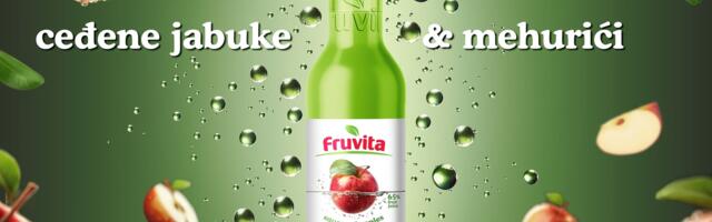 Novo iz Fruvite: Ceđene jabuke & mehurići – prirodno gazirano osveženje