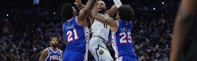 Pobeda Nagetsa bez Jokića i Mareja: Embidova Filadelfija pala u produžetku (VIDEO)