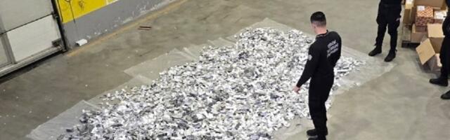 Droga u magacinu kurirske službe:  Zaplenjeno preko milion psihoaktivnih tableta (FOTO)