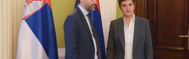 Ана Брнабић са Жиофреом о европским интеграцијама Србије