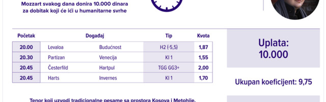 Aplauz za Aleksu Nedeljkovića, 217. šampiona plemenitog tipovanja