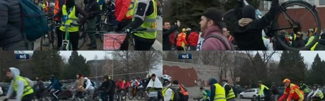 Počeo protest u Nišu: Domaćini studentima izneli doručak (UŽIVO)