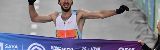 Bibić pobijedio na Beogradskom polumaratonu uz novi državni rekord