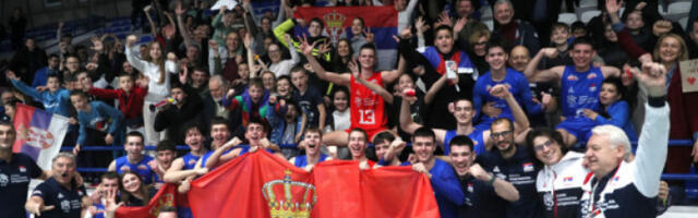 Одбојка: Орлићи се пласирали на Европско првенство